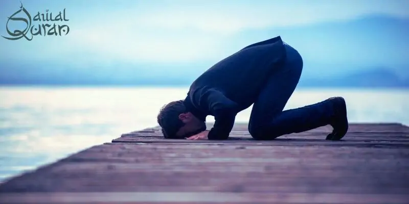 A person is Praying.